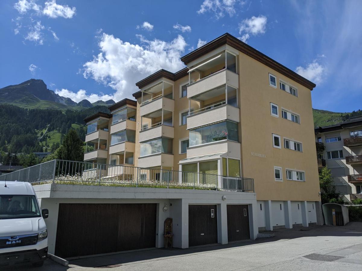 Schiablick - Broggini Appartement Davos Buitenkant foto