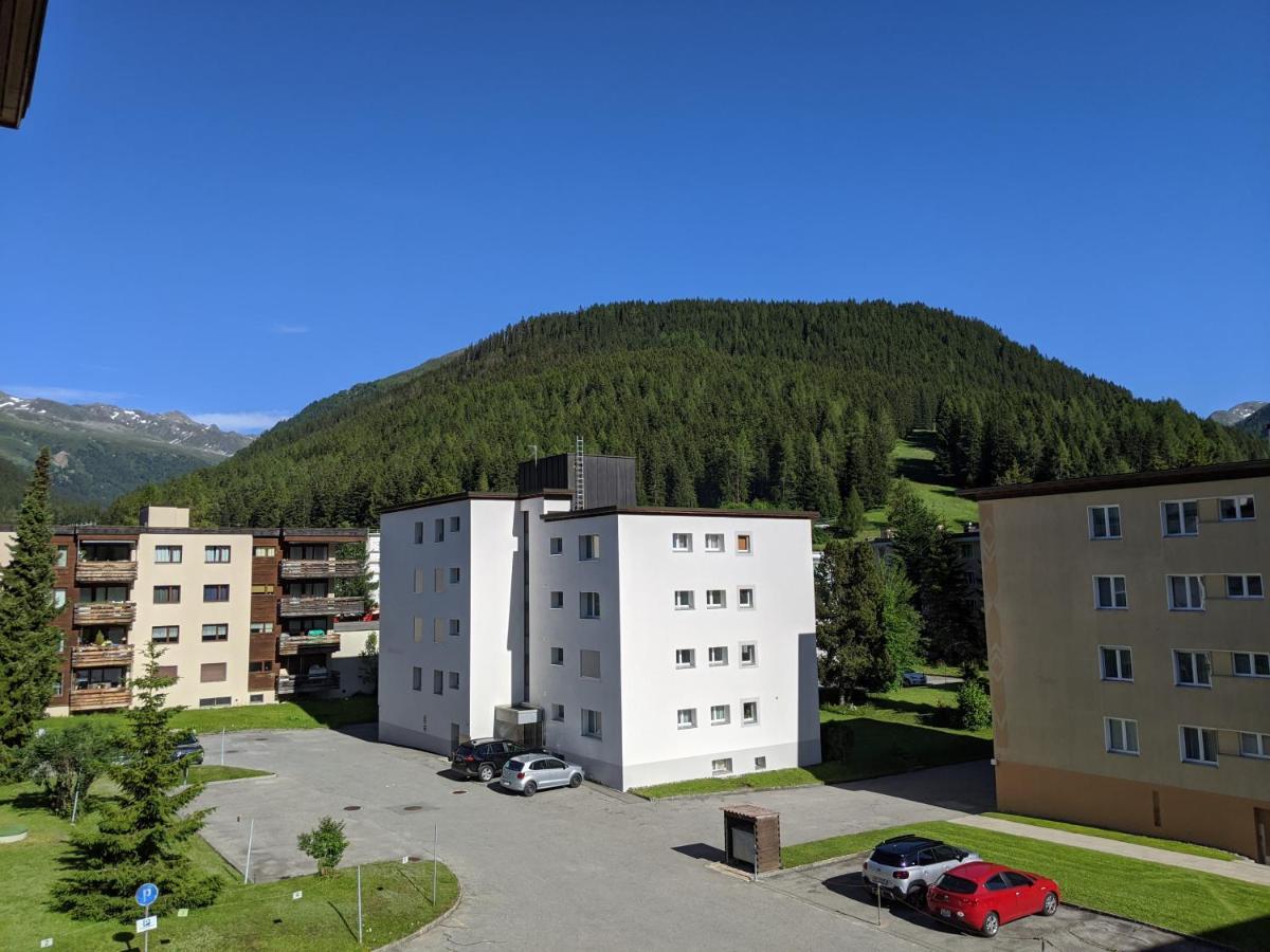 Schiablick - Broggini Appartement Davos Buitenkant foto