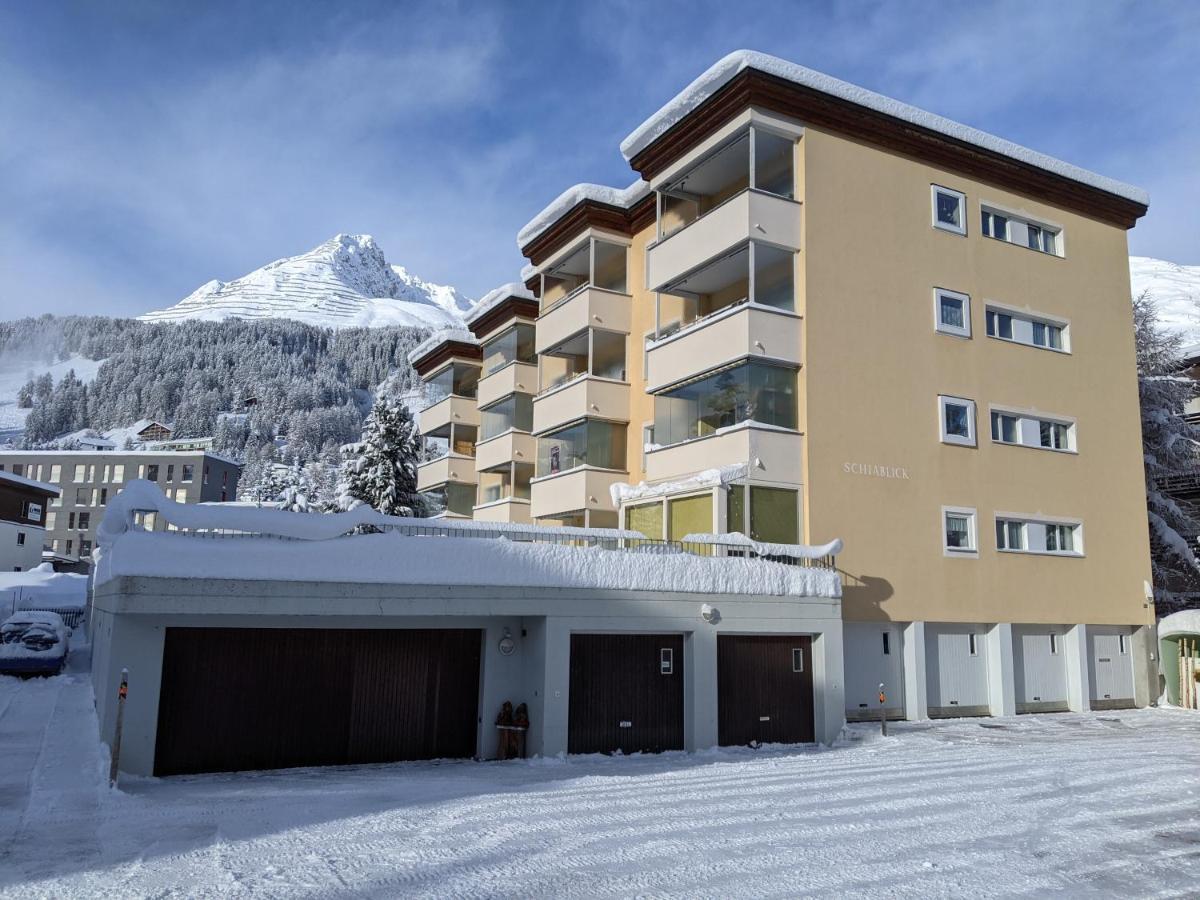 Schiablick - Broggini Appartement Davos Buitenkant foto