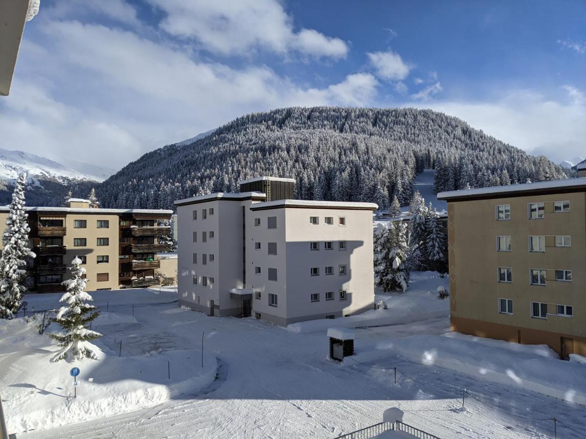 Schiablick - Broggini Appartement Davos Buitenkant foto