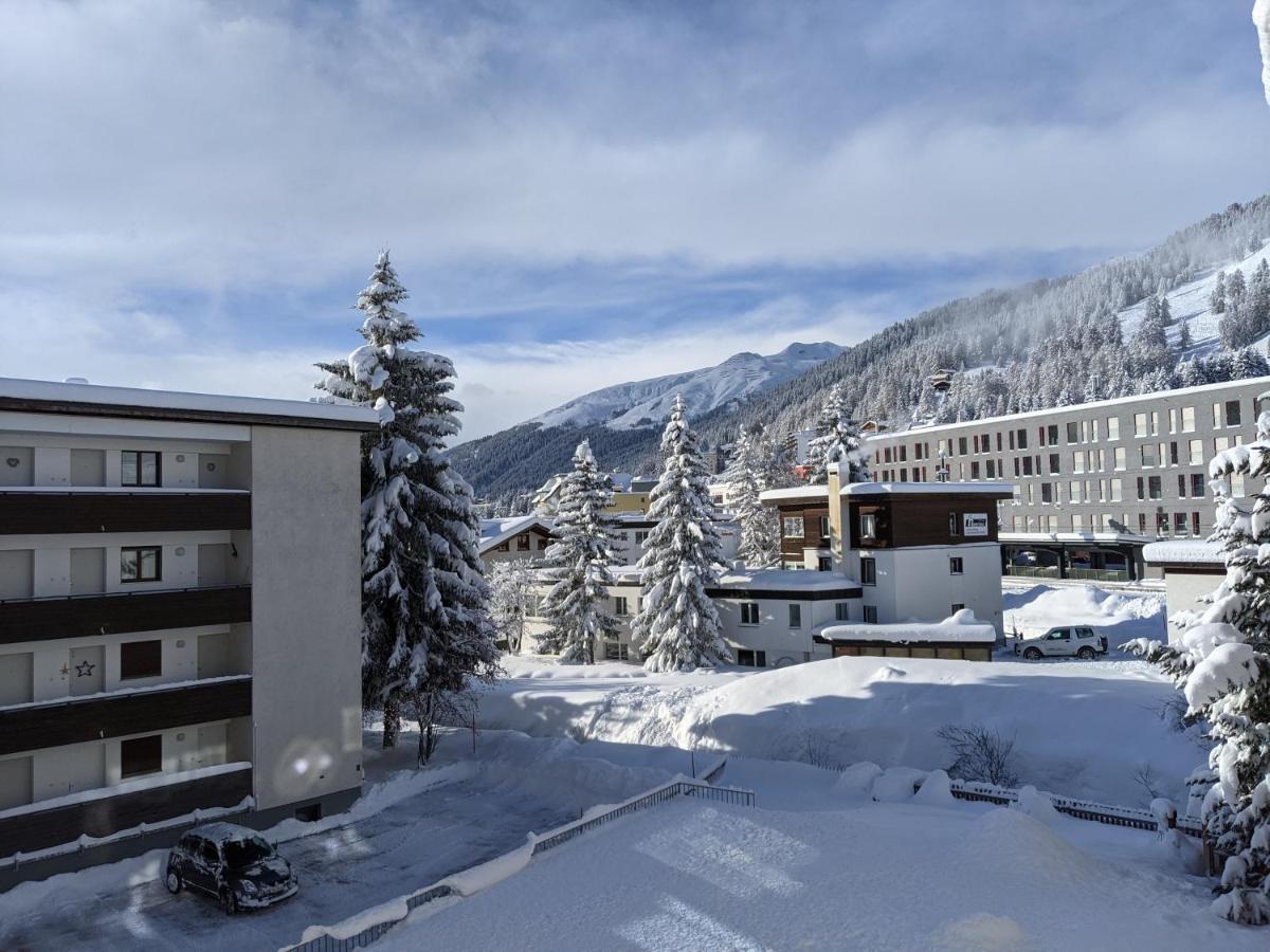 Schiablick - Broggini Appartement Davos Buitenkant foto